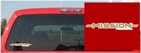 LVE Mission by Mathews Archery Decal