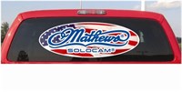 LVE Mathews Flag Decal by Mathews Archery