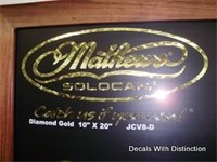 Decals With Distinction Mathews Logo -Gold Diamond
