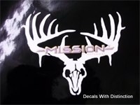 Decals With Distinction Mission Sticker Buck