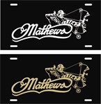 LVE Mathews Archery Mathews Bowman License Plate
